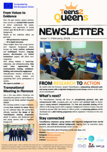 Our first newsletter is online